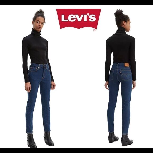 Levi’s NWOT 501 Skinny high Waist button fly jeans size 29 - Picture 1 of 14